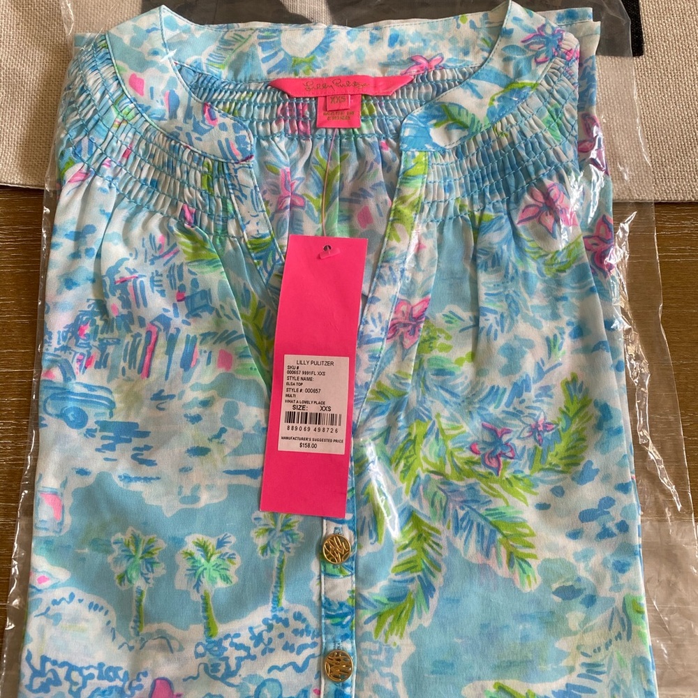 Brand new Lilly Pulitzer blouse